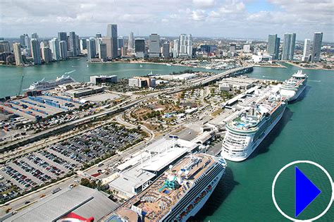 Oct 25, 2021 · Downtown Port of Miami, Biscayne Bay. Enjoy this live streaming webcam view across Biscayne Bay from Downtown Miami, Florida at the Port of Miami.The Miami cruise ship port is located on Dodge Island, just east of downtown Miami.In addition to this page, we have two other Miami Port guides you may find useful: hotels that offer shuttle …